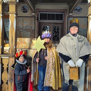 Mit nur 4 Jahren war Julian Dicker einen Halbtag lang in Ernsting unterwegs