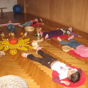 Gemüsetheater im Kindergarten