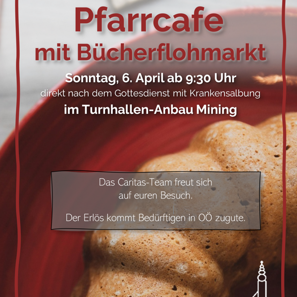 Pfarrkaffee mit Bücherflohmarkt