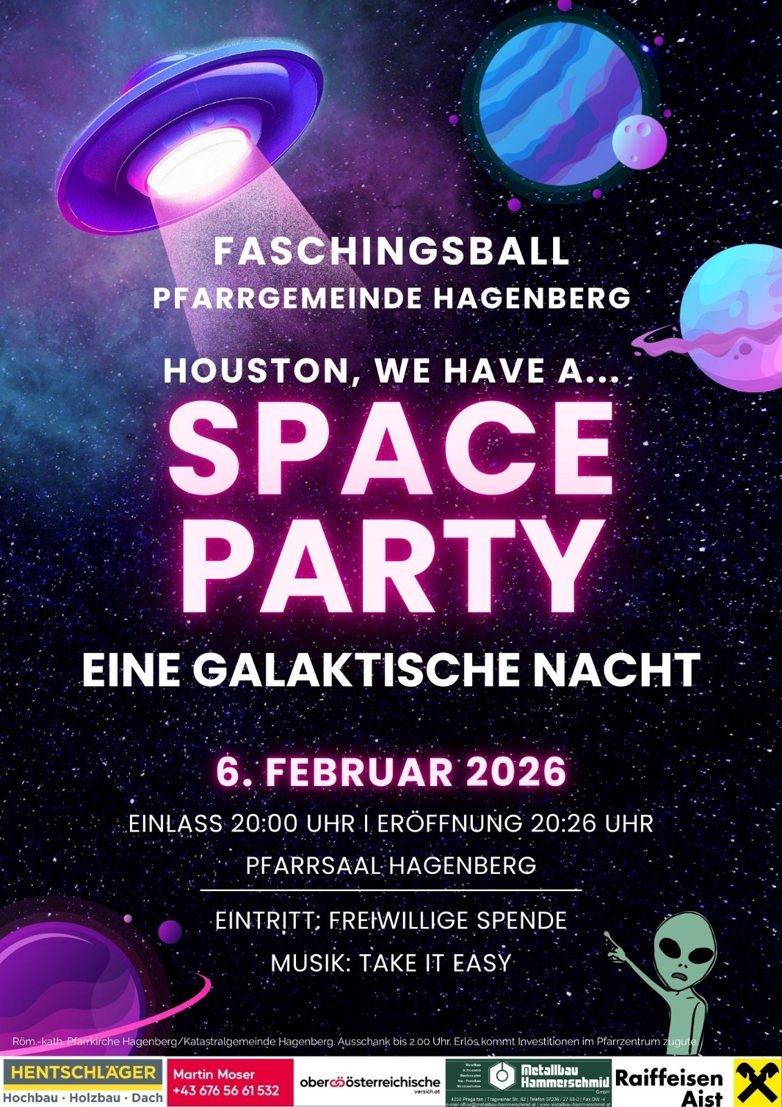 Space Party Eine galaktische Nacht