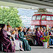 Visitation der Pfarre Urfahr; Festgottesdienst unter Eisenbahnbrücke