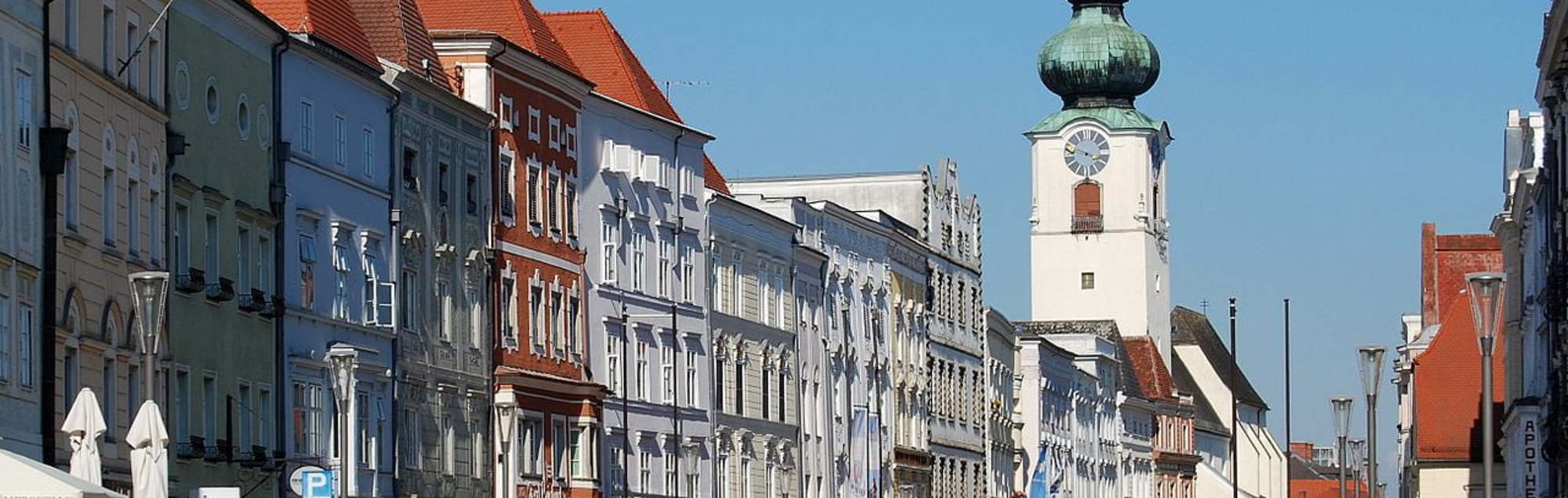 Der Stadtplatz von Wels, Oberösterreich. © Felix König/wikimedia.org/CC BY 3.0