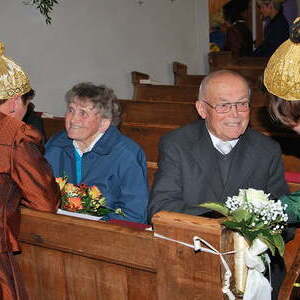 Feier der Jubelhochzeiten