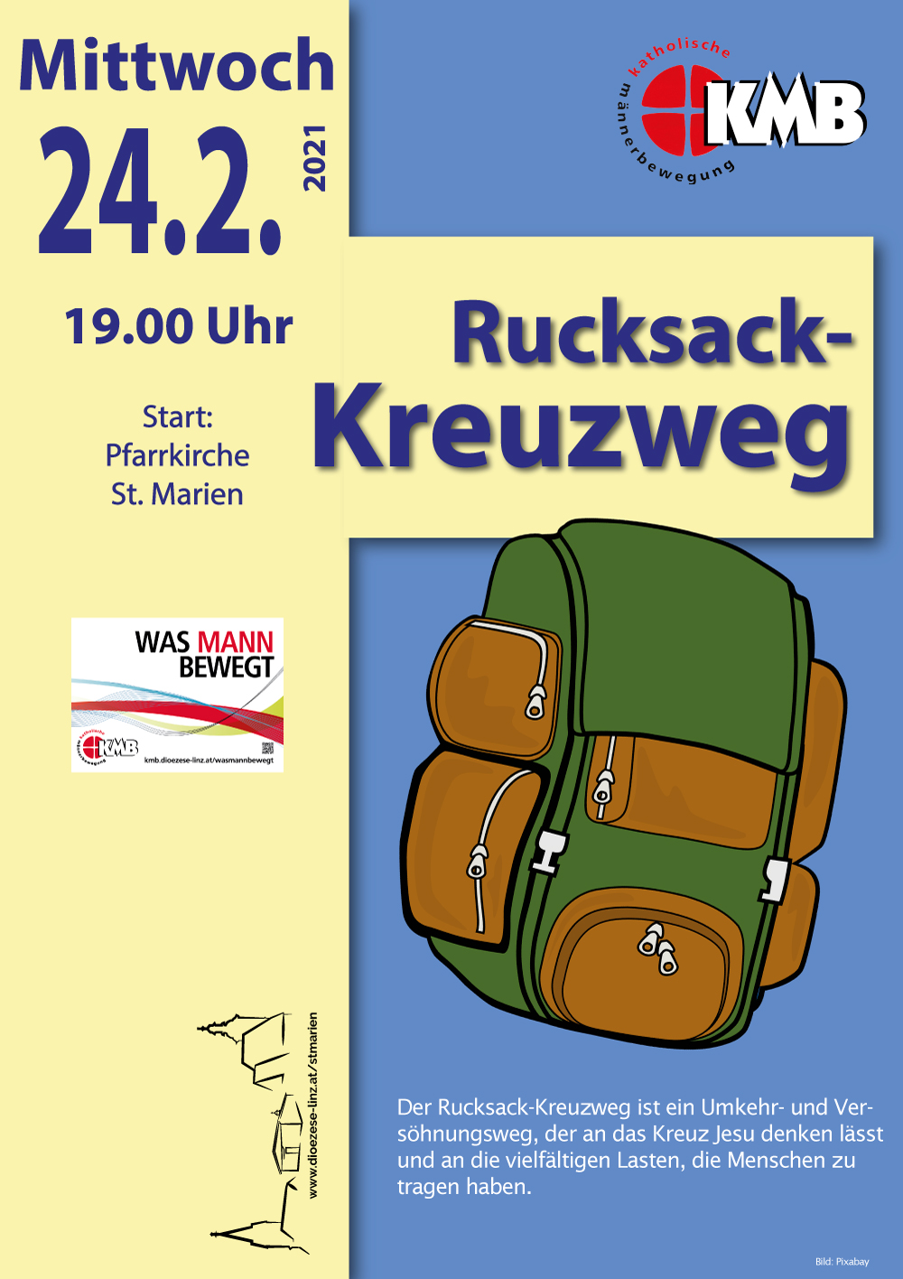 Rucksack-Kreuzweg