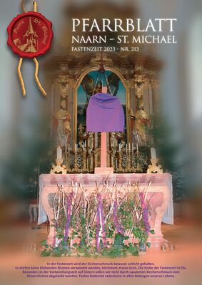 Pfarrblatt - Fastenzeit 2023 - Nr. 213