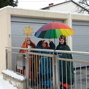 Fleißige Sternsinger trotzen dem Schnee