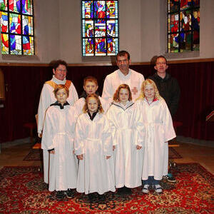 Ministrantenaufnahme in der Pfarre Lacken