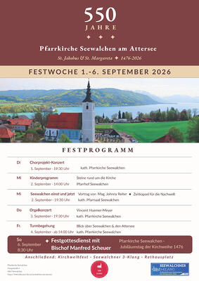550 Jahre Pfarrkirche Seewalchen