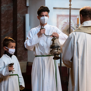 Familiengottesdienst mit Aufnahme der JS- und Ministrantenkinder vom Vorjahr