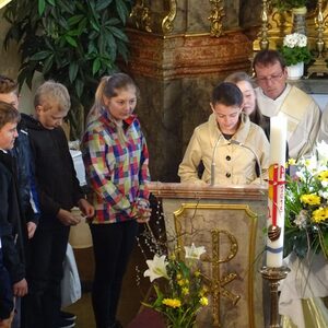 Vorstellmesse der Firmlinge