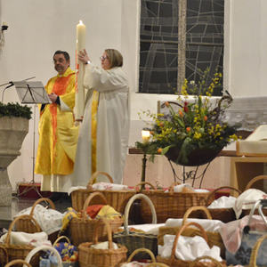 Osternachtfeier in Kirchdorf an der Krems