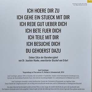 Sieben Sätze der Barmherzigkeit von Dr. Joachim Wanke