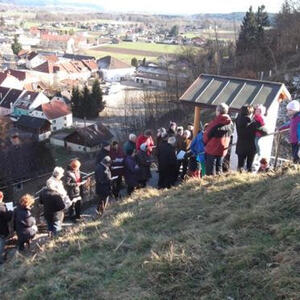 Kreuzweg in Uttendorf