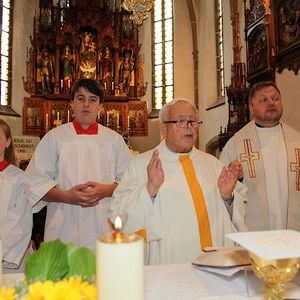 Diamantenes Priesterjubiläum Pfarrer Wimmer