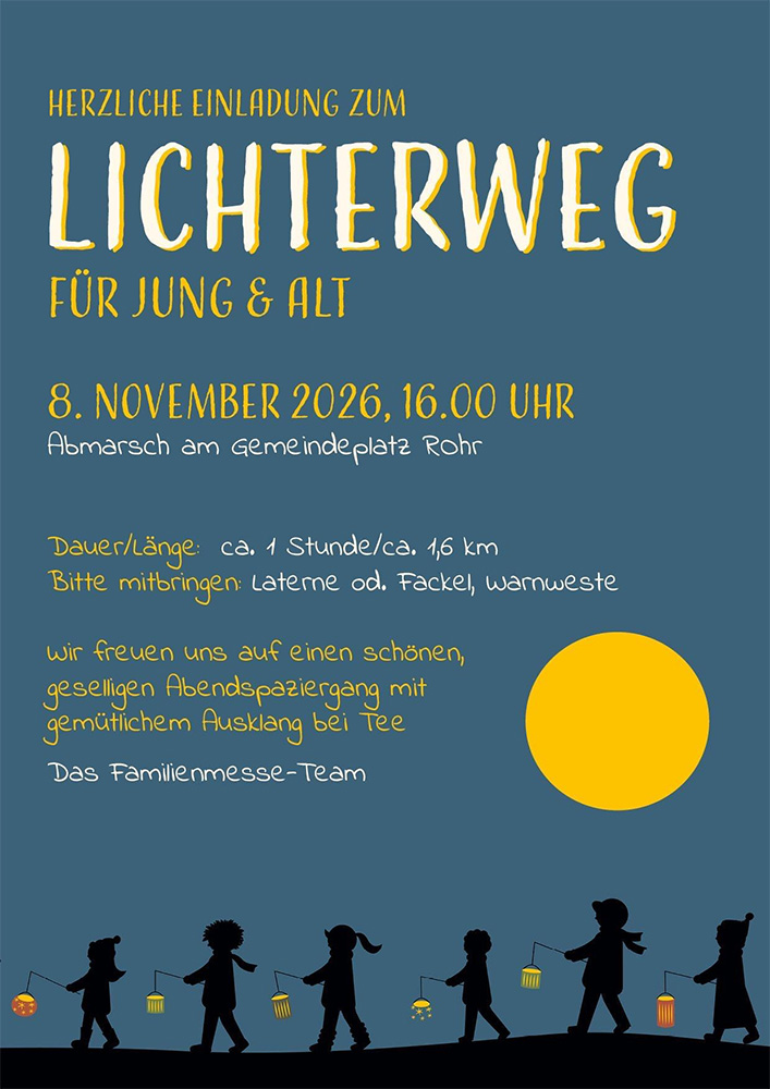 Lichterweg für Jung & Alt