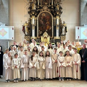 Die Frankenburger und Sulzbürger Ministrant:innen