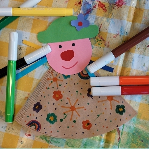 Bastelidee im Fasching