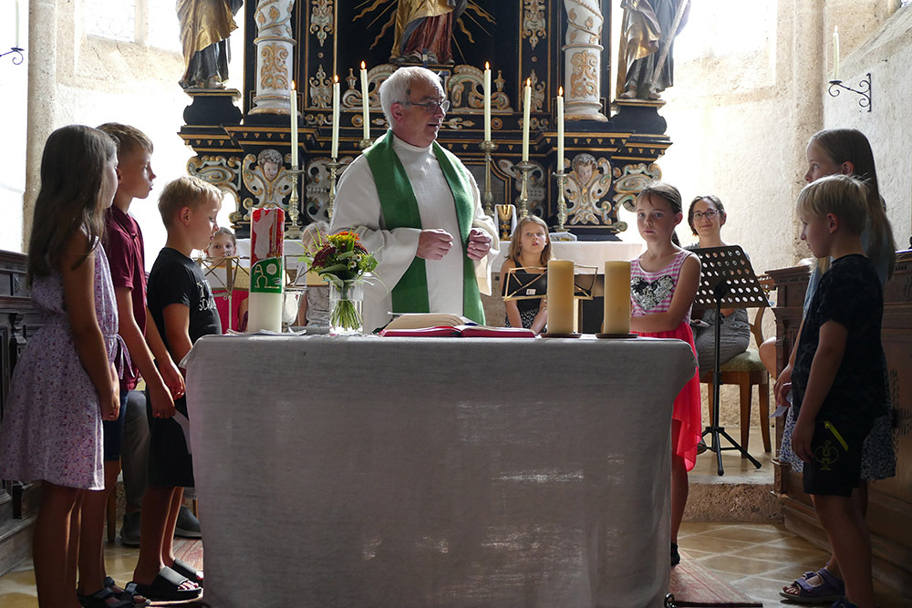 Ministrantenaufnahme