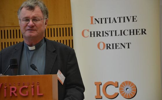 Bischof Manfred Scheuer bei der ICO-Tagung in Salzburg