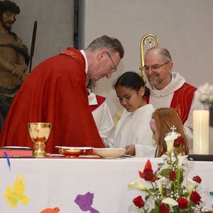 Firmung St. Quirinus und Marcel Callo