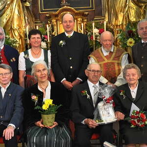 Feier der Ehejubilare