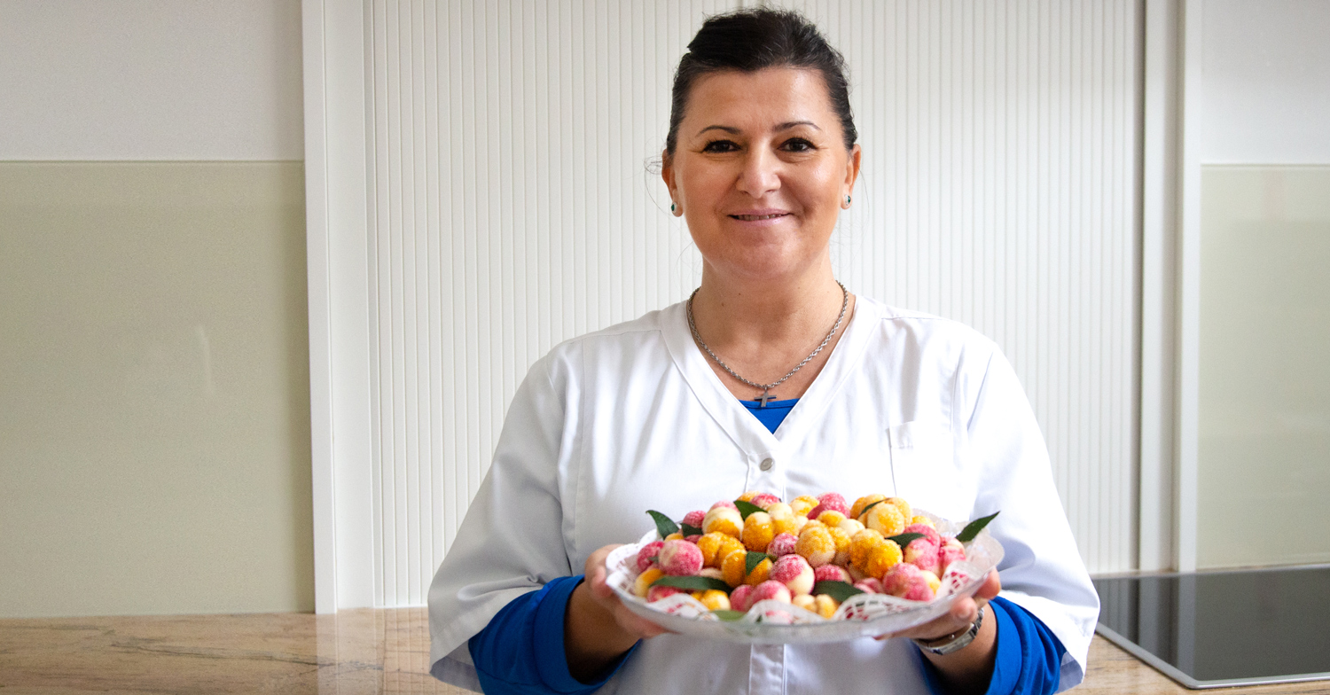 Silvija Banović mit ihren Breskvice