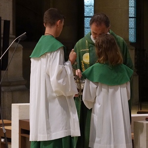 Generalprobe für den Rundfunkgottesdienst aus dem Mariendom Linz