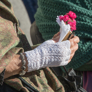 Erntedank Feier in der Pfarre Kirchdorf/Krems mit Pfarrer P. Severin Kranabitl am KirchenplatzFoto: Jack Haijes 