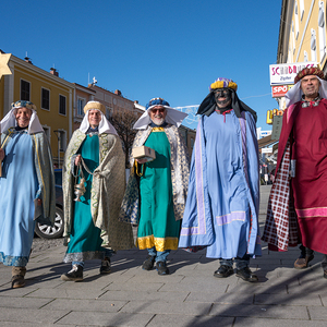 Sternsinger waren unterwegs in Kirchdorf