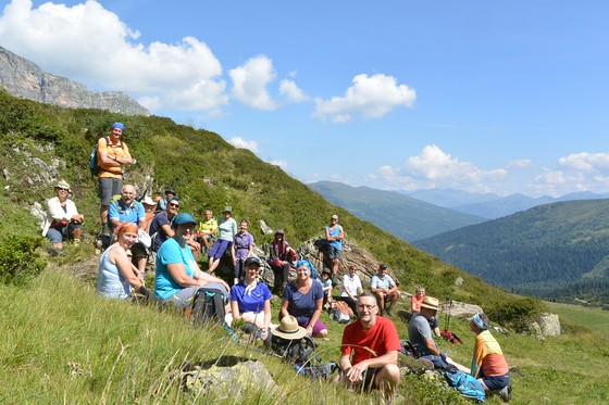 Rast auf dem Weg