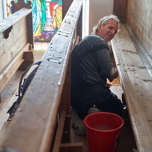 Reinigen und Ausmalen