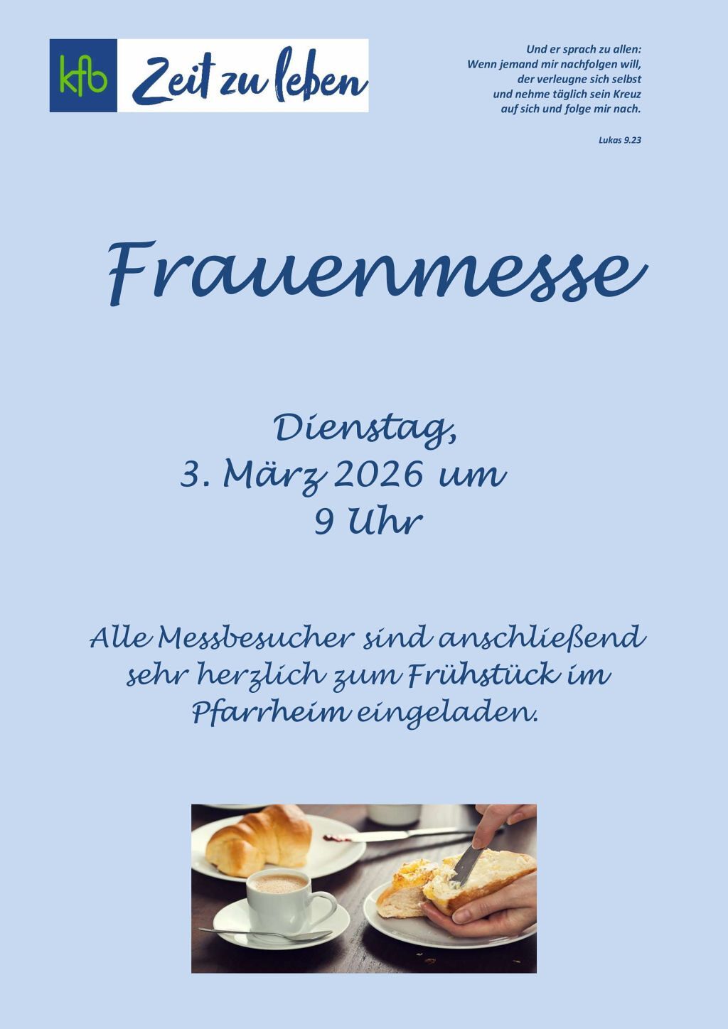 Einladung Frauenmesse