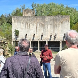 Bernhard Mühleder beim Steinbrecher