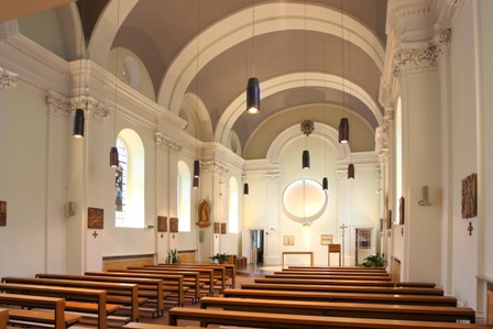 Kirche in der Landes-Nervenklinik Wagner-Jauregg, Linz. © gespag