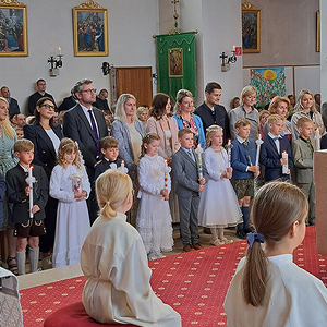 Das Taufversprechen wird erneuert