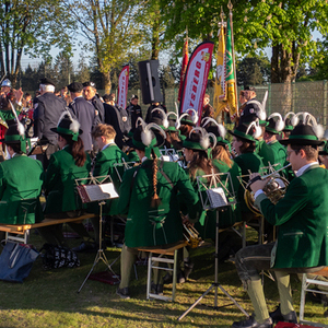 Florianimesse mit Segnung der neuen Tragkraftspritze der FF Engertsberg