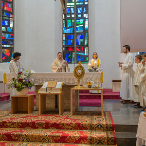 Gottesdienst und Fronleichnamsprozession in Kirchdorf/Krems