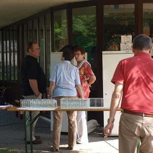 Letzte Vorbereitungen vor dem Ansturm