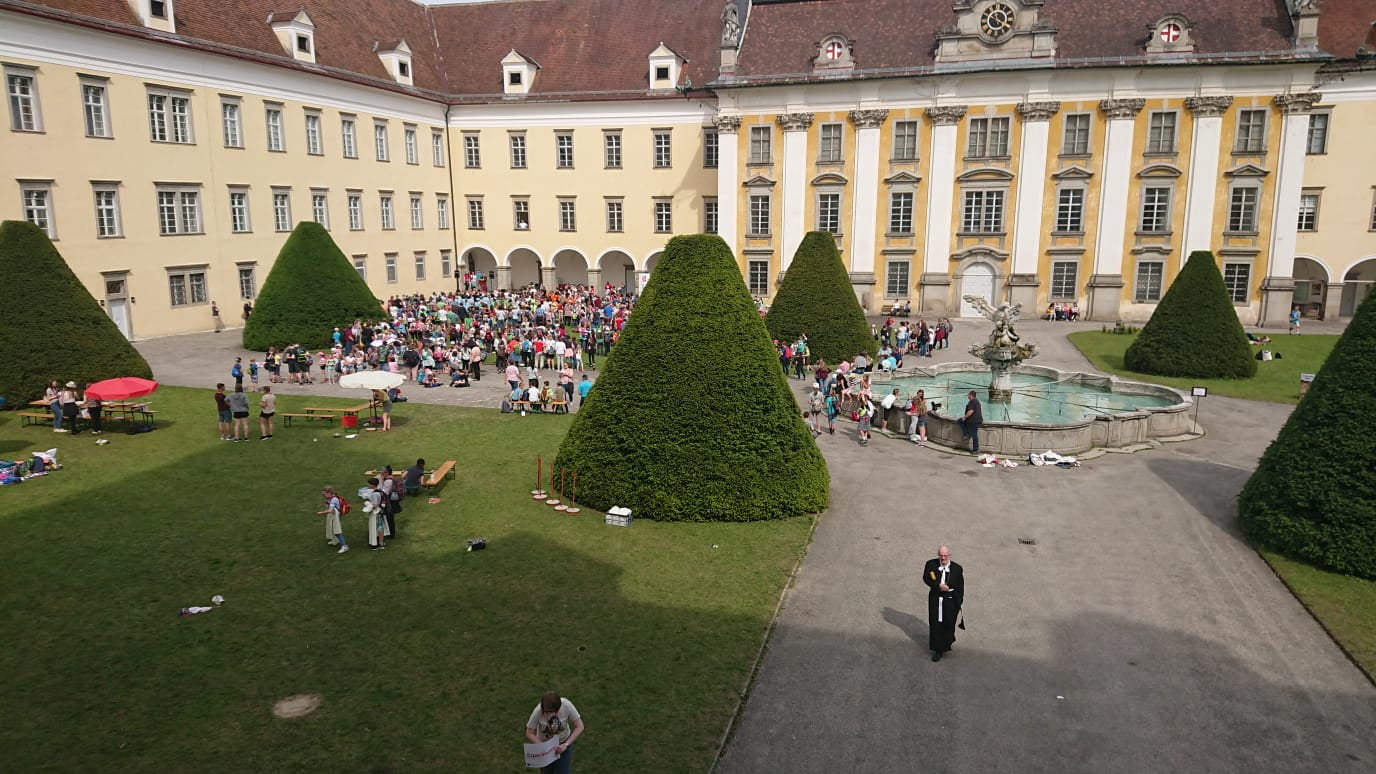 Wir waren dabei - Ministrantentag im Stift St. Florian