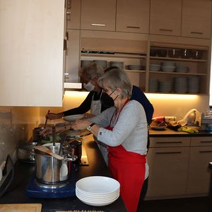 Fastensuppenessen in St. Quirinus