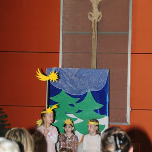 Kindergarten feiert Weihnachten
