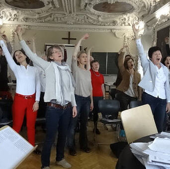  Chorprobentag 2016 - Cantemus Christkindl probt in Schlierbach                              