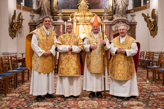 Diakonenweihe Frater Jakobus Sieberer-Kefer / © Plamberger fotografie GesbR Jakobus Sieberer-Kefer im Stift Kremsmünster zum Diakon geweiht