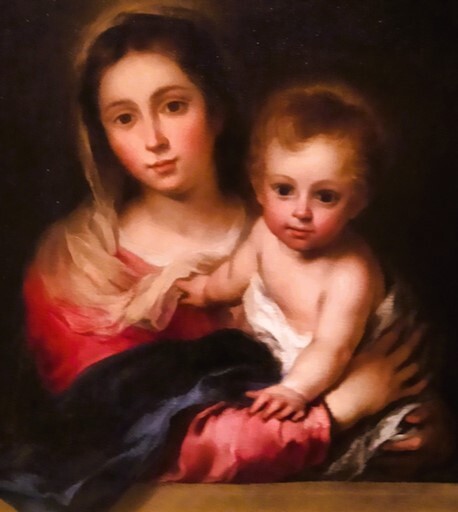 Bartolomé Esteban Murillo: Virgen de la servilleta,1666 (Sevilla)