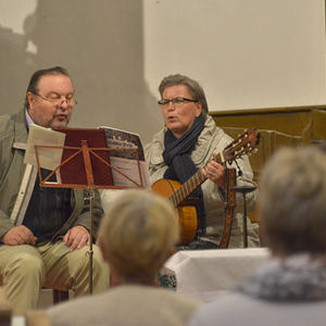Ehrenamtlichen der Pfarre Kirchdorf wurden durch Pfarrer Pater Severin Kranabitl. Eine kurze Danke in der Bergkirche in Klaus, anschließend bei Schninagl ein EssenFoto Jack Haijes