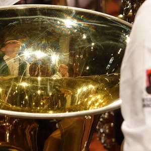 Kurz vor dem Konzert...