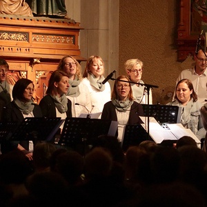 mit dem Musikverein Kleinraming, dem Behamberger Chor 'In ana Dur' und der Michlbauern Rud