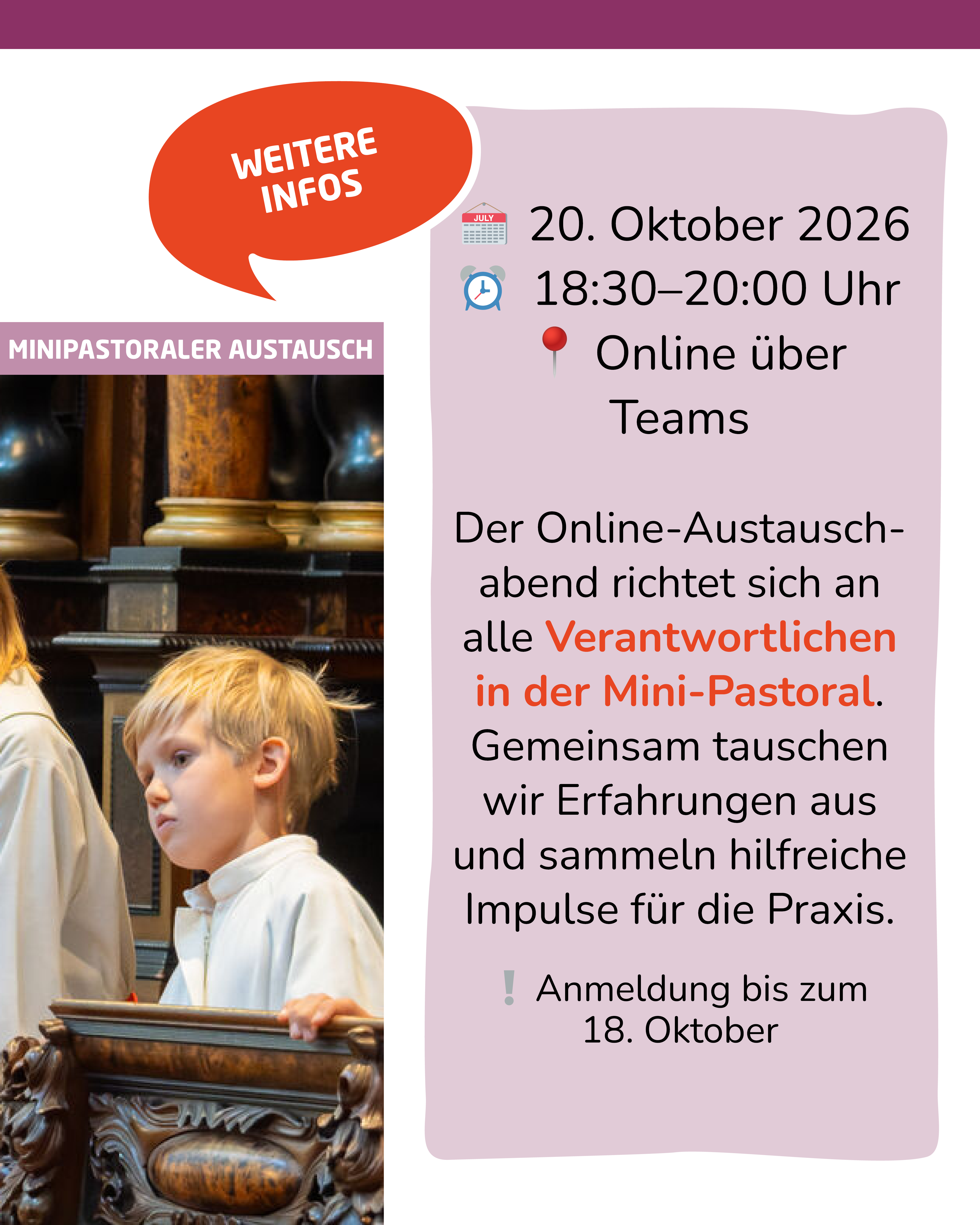 Mini-Teams / © Team Kinder Diözese Linz/ Jack Haijes Mini-Teams