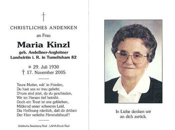 Maria Kinzl