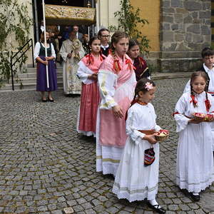 Prozession zu Fronleichnam